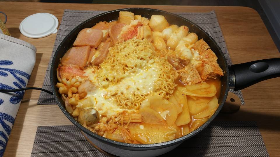 韩国芝士部队火锅