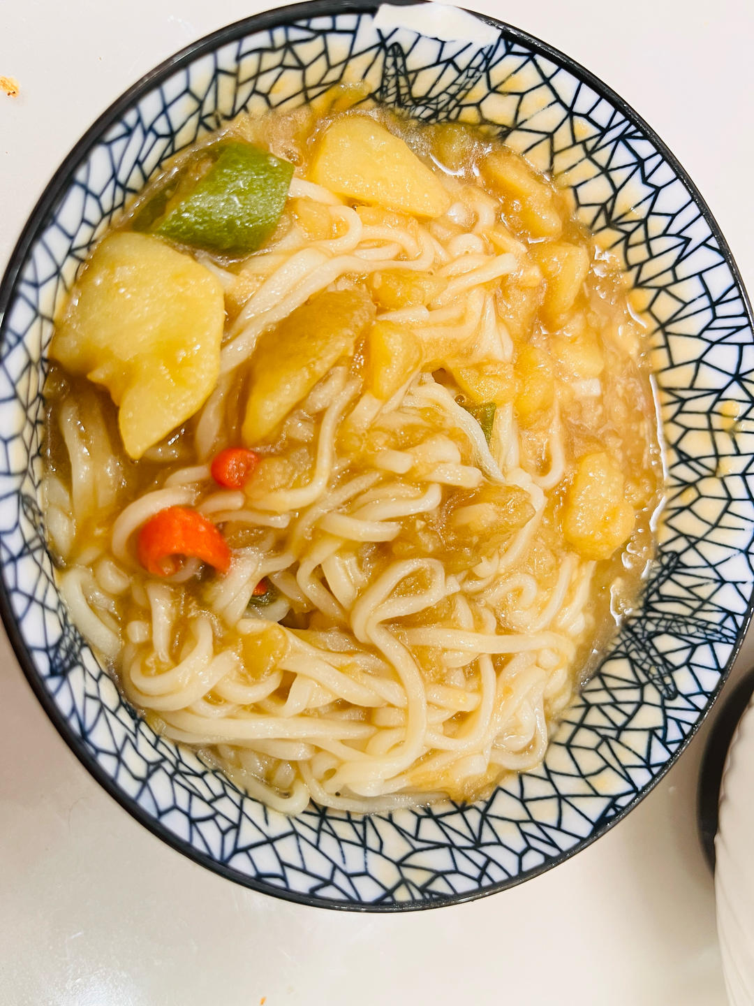 大人小孩爱吃的土豆泥拌面