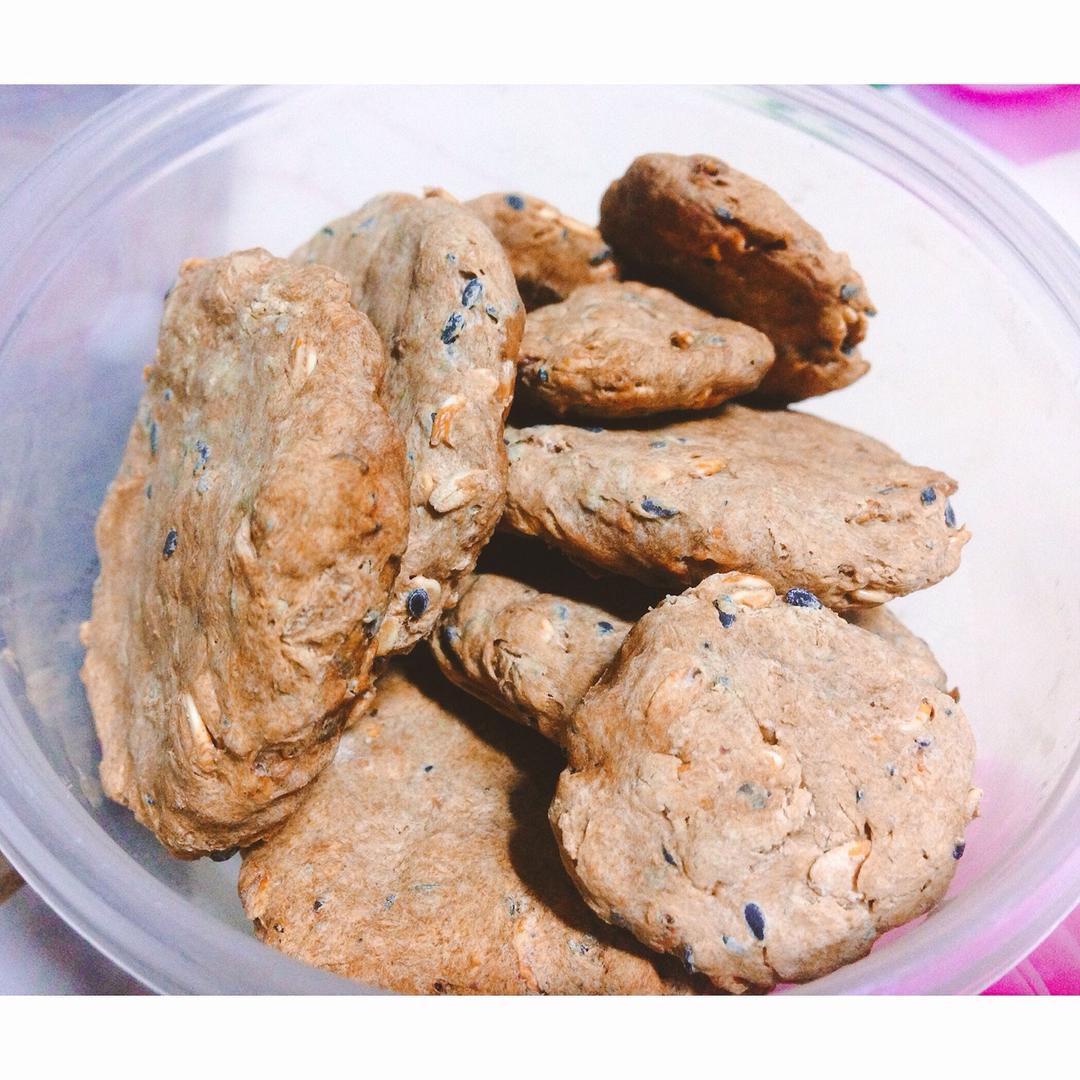 红糖燕麦饼干