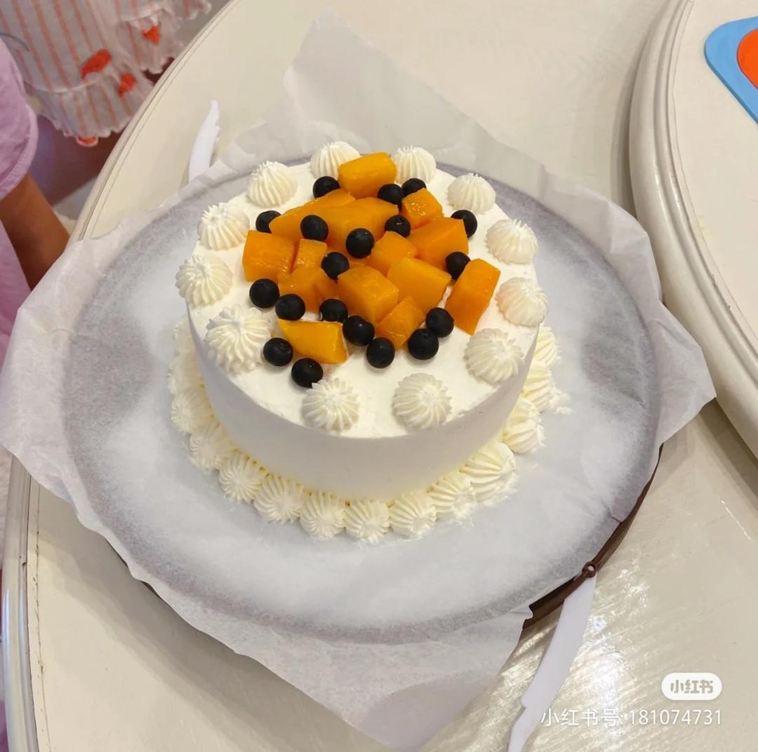 生日蛋糕简单造型 自留
