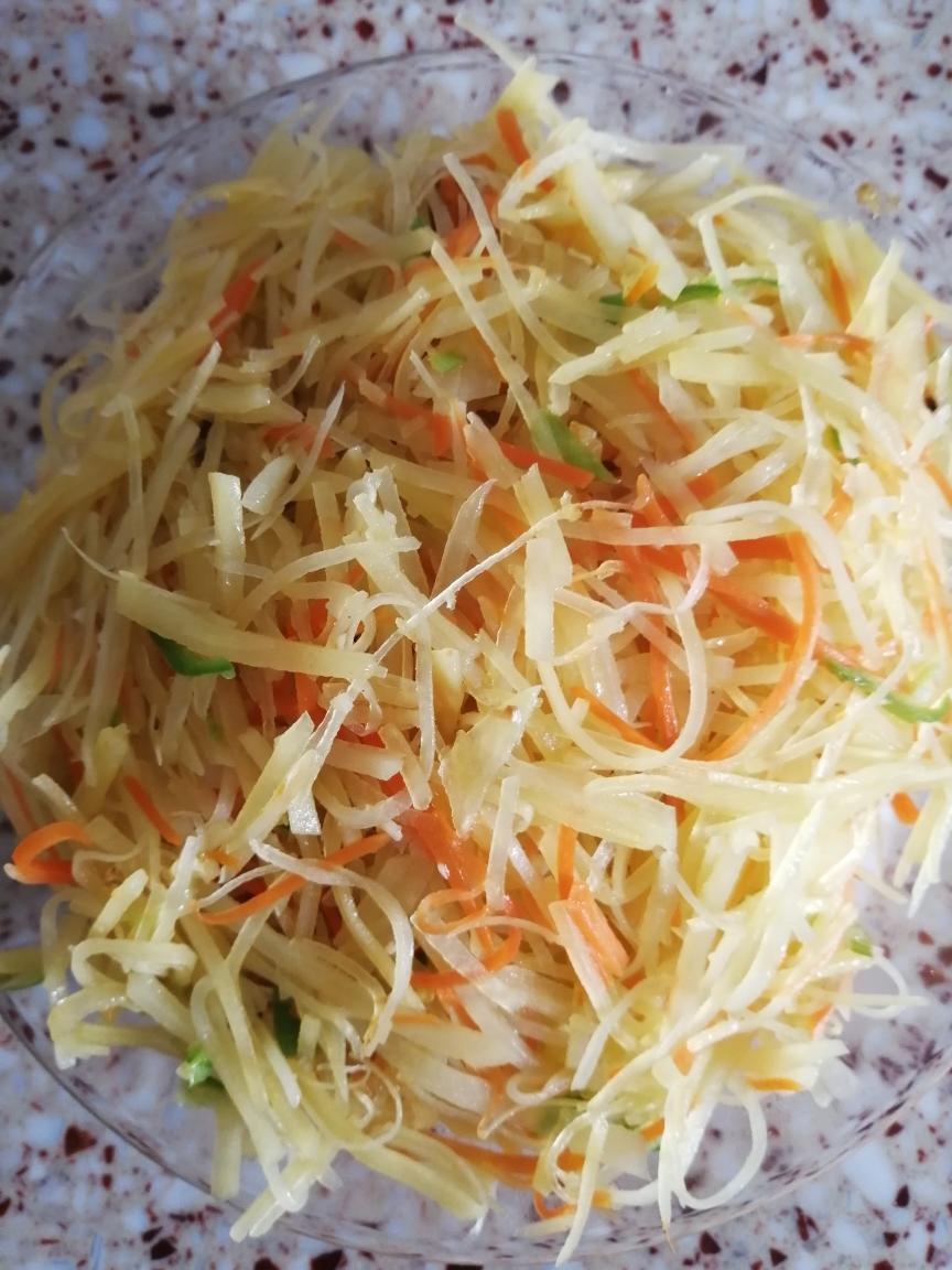 最喜欢的炒土豆丝