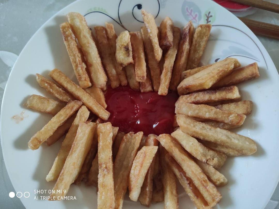 自制炸薯条
