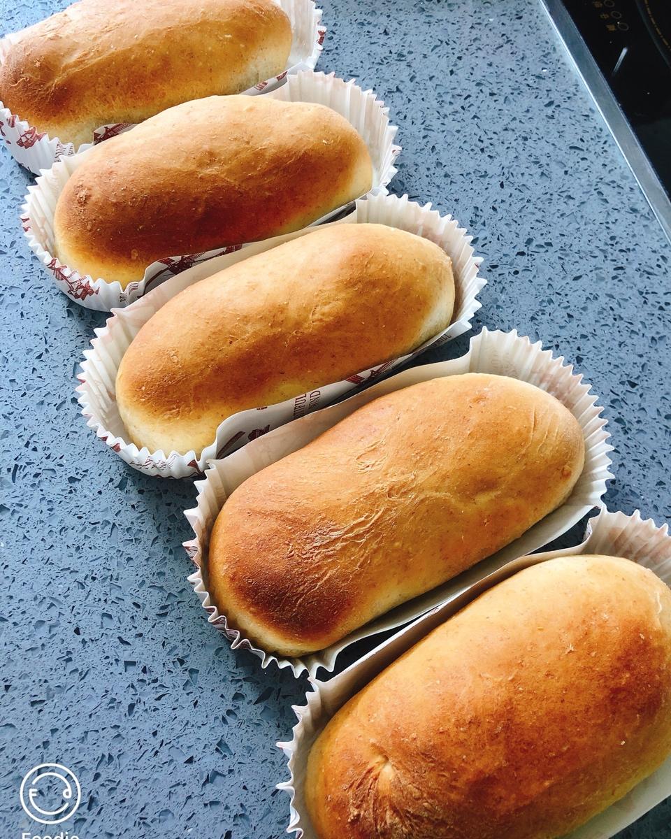 全麦热狗面包胚