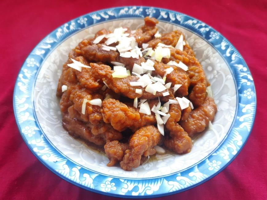 小酥肉扣碗的做法