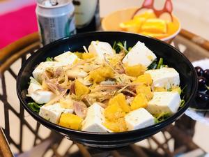 【素食】日式水菜豆腐沙拉的做法 步骤1