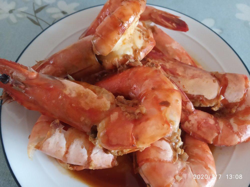 干烧大虾（黑虎虾）