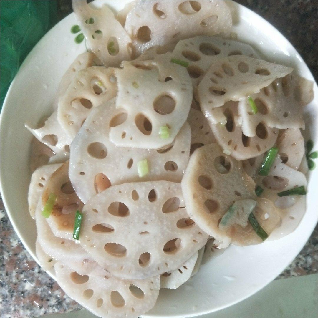 清炒藕片