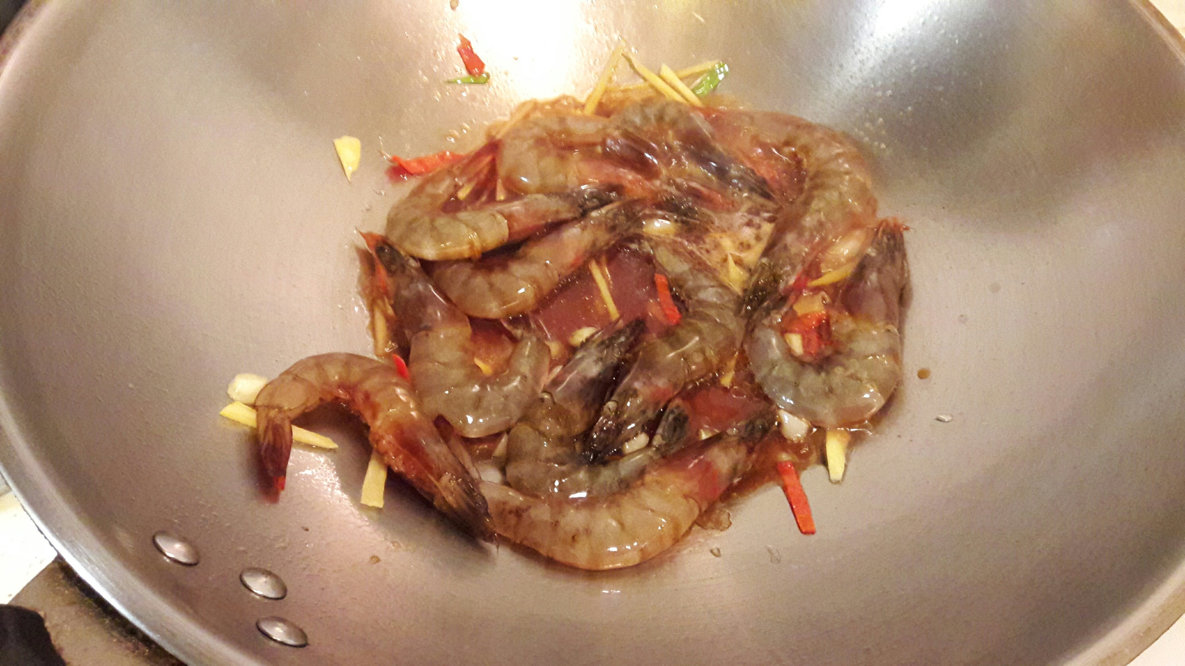 油燜大蝦的做法 步骤9
