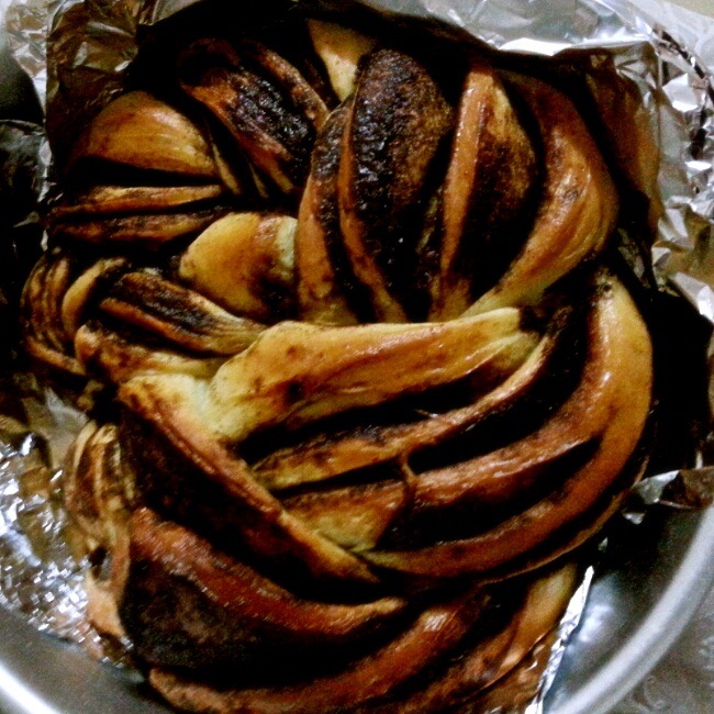 【肉桂花环面包】爱上肉桂的香气