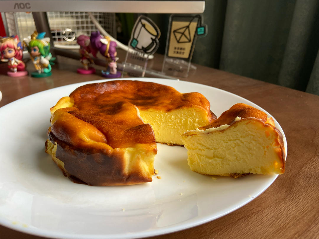 巴斯克芝士蛋糕『最简单的蛋糕』零失败🔥芝士控