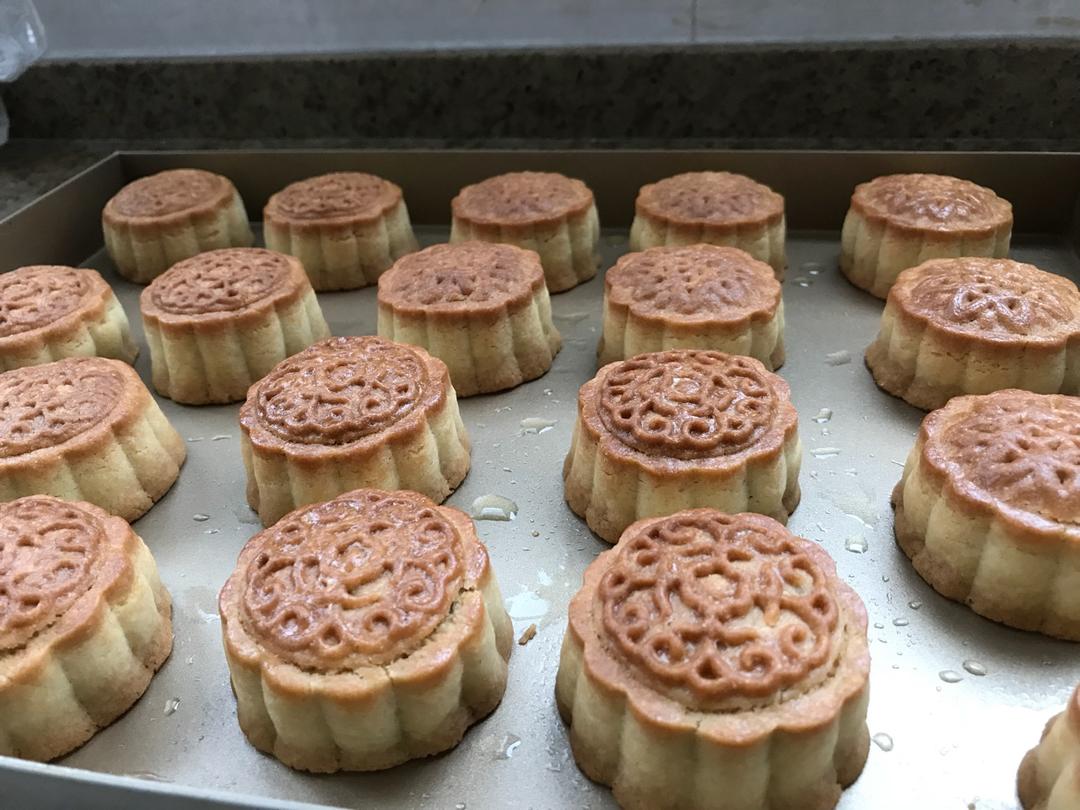 五仁月饼～不用转化糖浆的版本