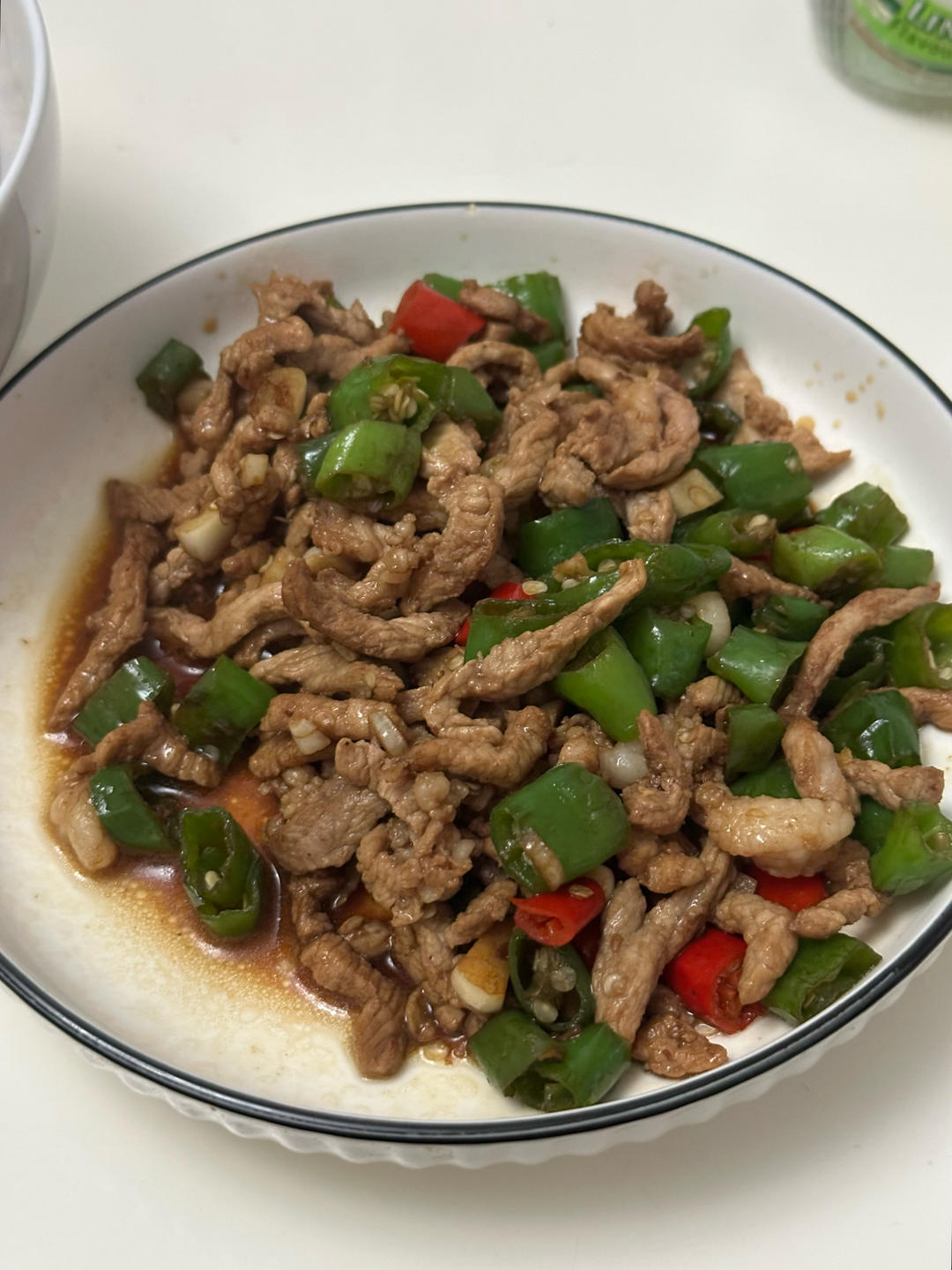 ‼️好吃到舔盘的青椒肉丝盖浇饭