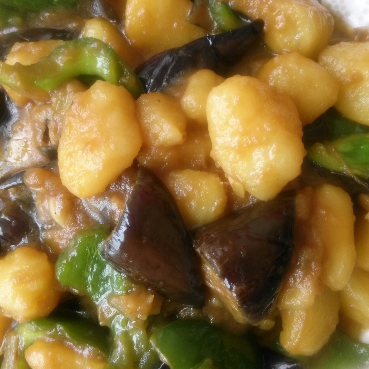 红烧茄子土豆