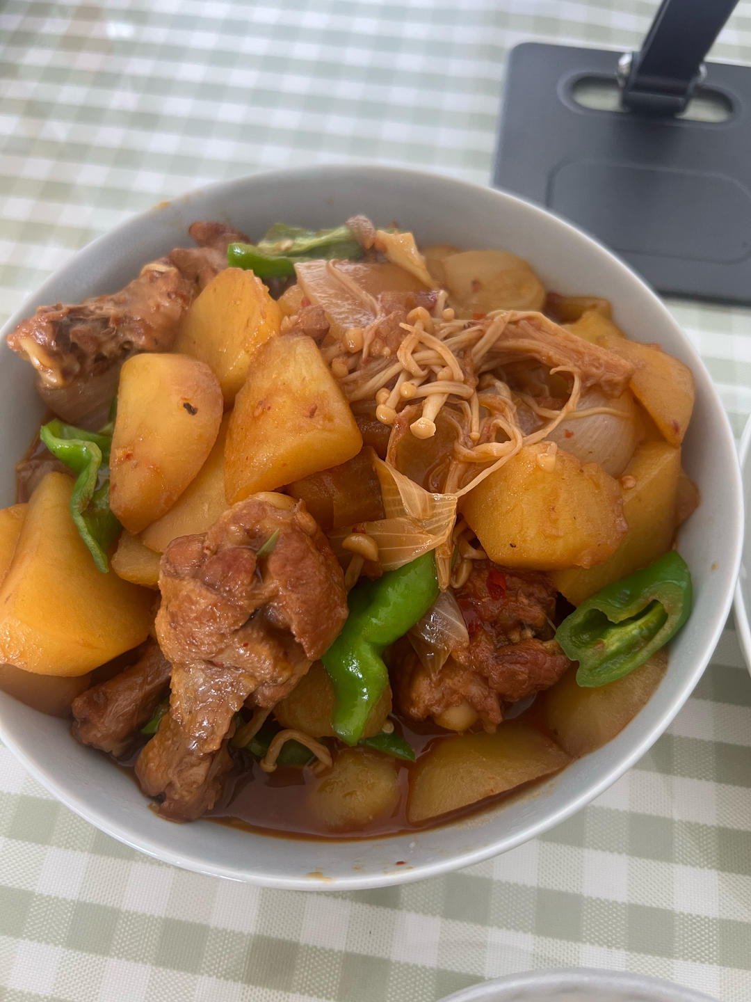 照烧土豆鸡翅根