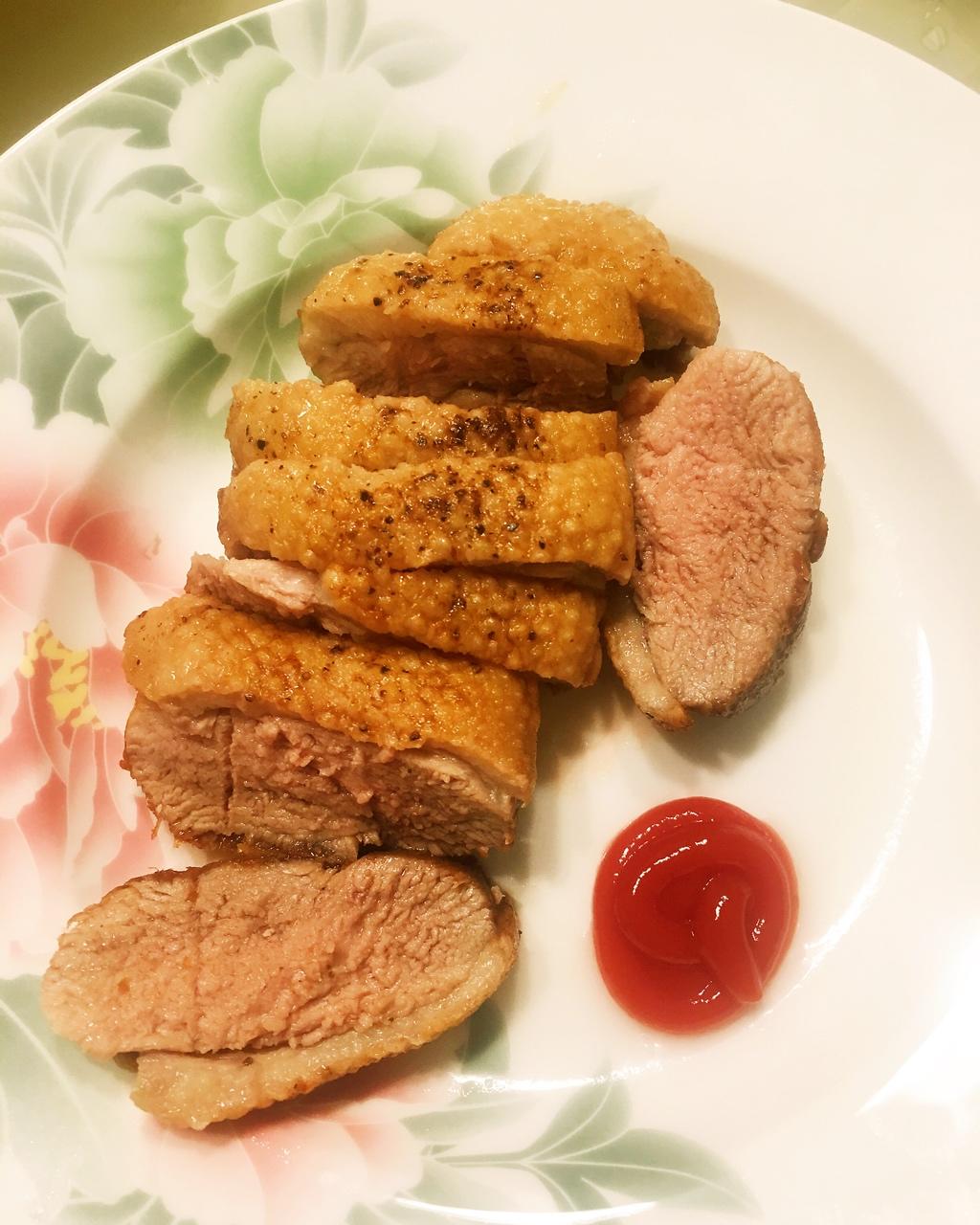 wa_wa23做的【曼食慢语】完美脆皮煎鸭胸