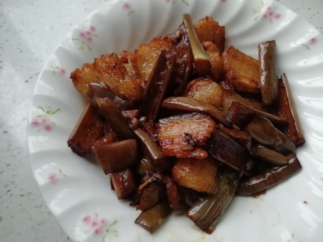 老丁的私房菜-油焖茄子