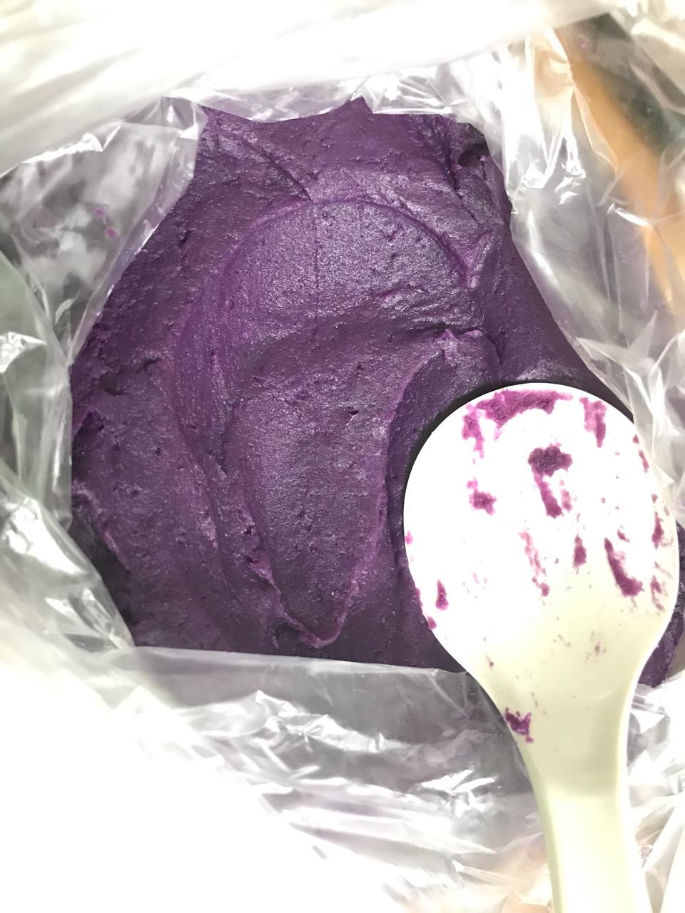 【紫薯馅】-面包机炒制健康的美味