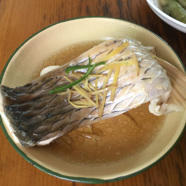 清蒸草鱼中段