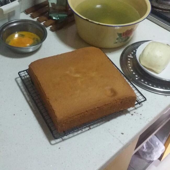 8寸戚风蛋糕方型