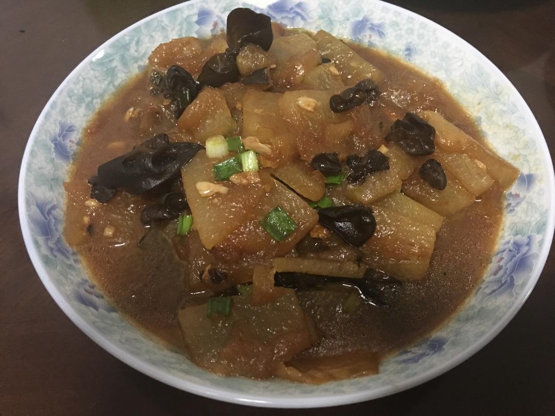蚝油焖冬瓜