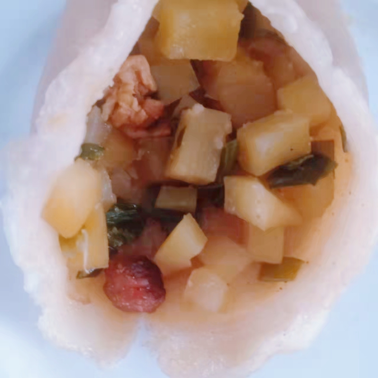内蒙特色美食——莜面饺子的做法 步骤17