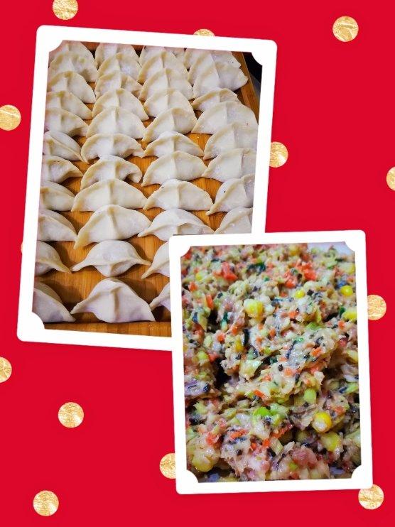 分享一个好吃的饺子馅（类似于湾仔码头的玉米鲜肉饺子馅）