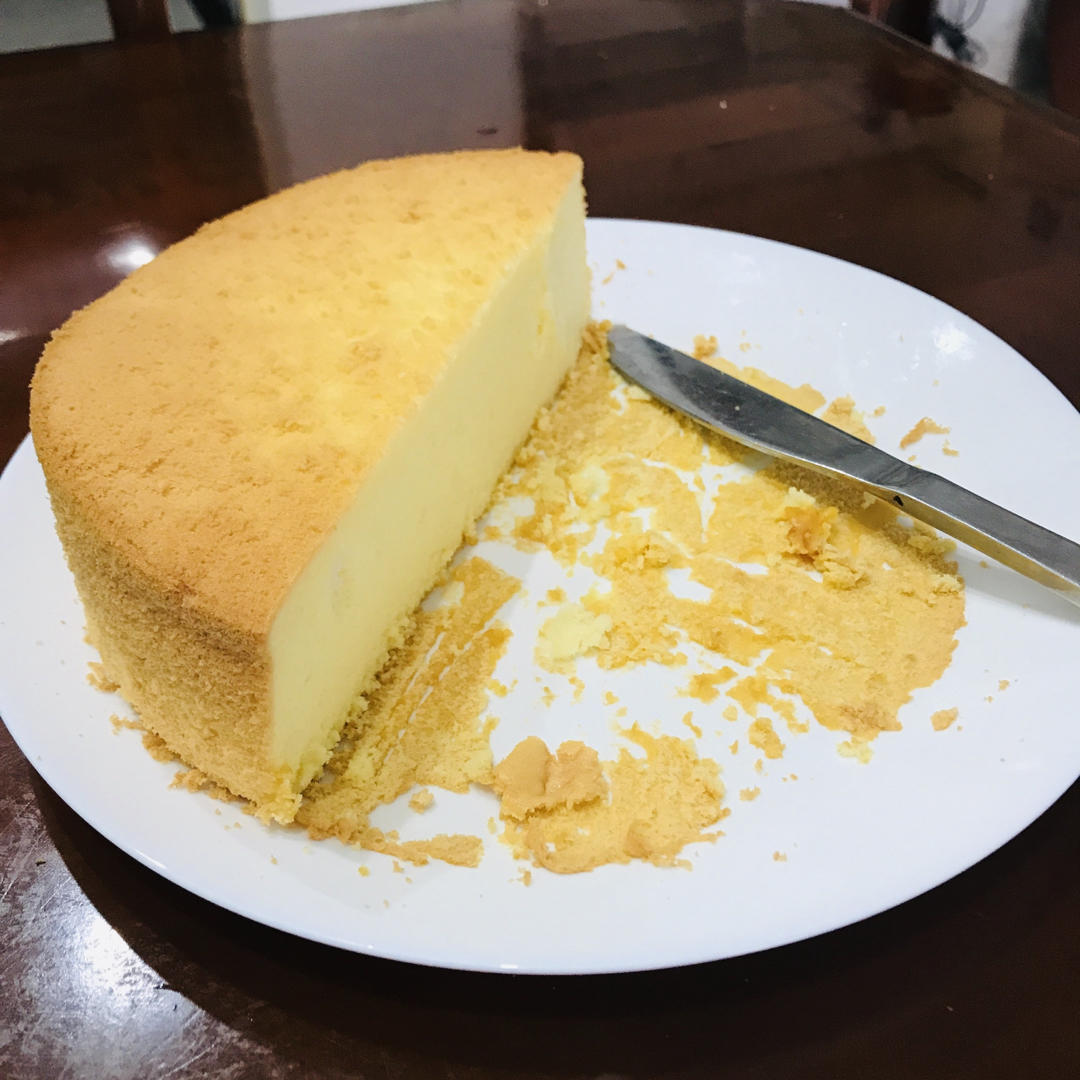八寸戚风蛋糕（生日蛋糕坯）附六寸配单