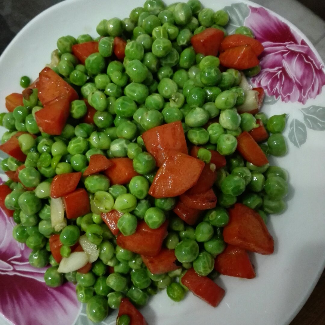 tpk5做的清炒豌豆米