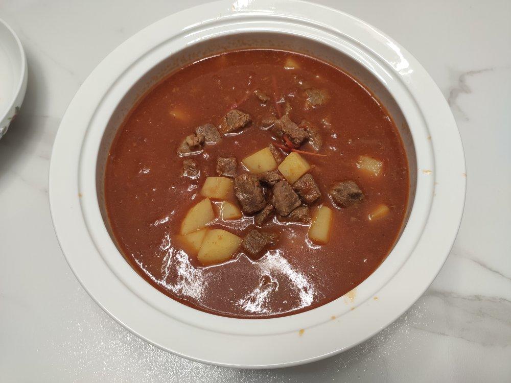 番茄土豆炖牛里脊