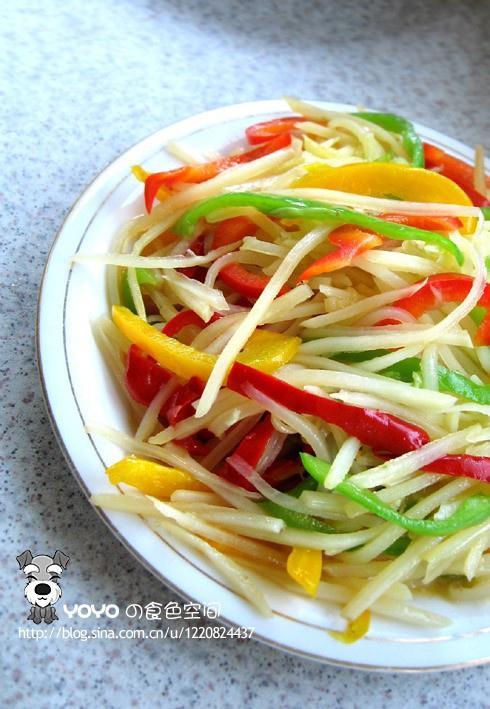 土豆丝的做法