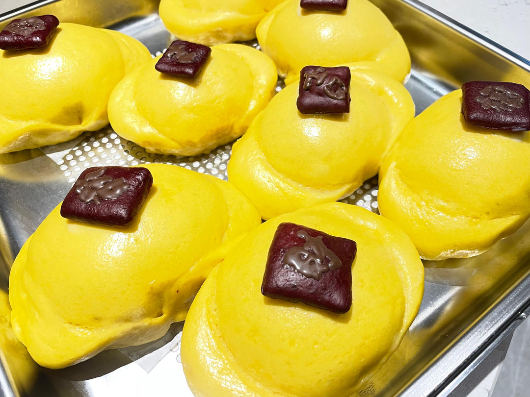 元宝馒头｜年夜饭金灿灿