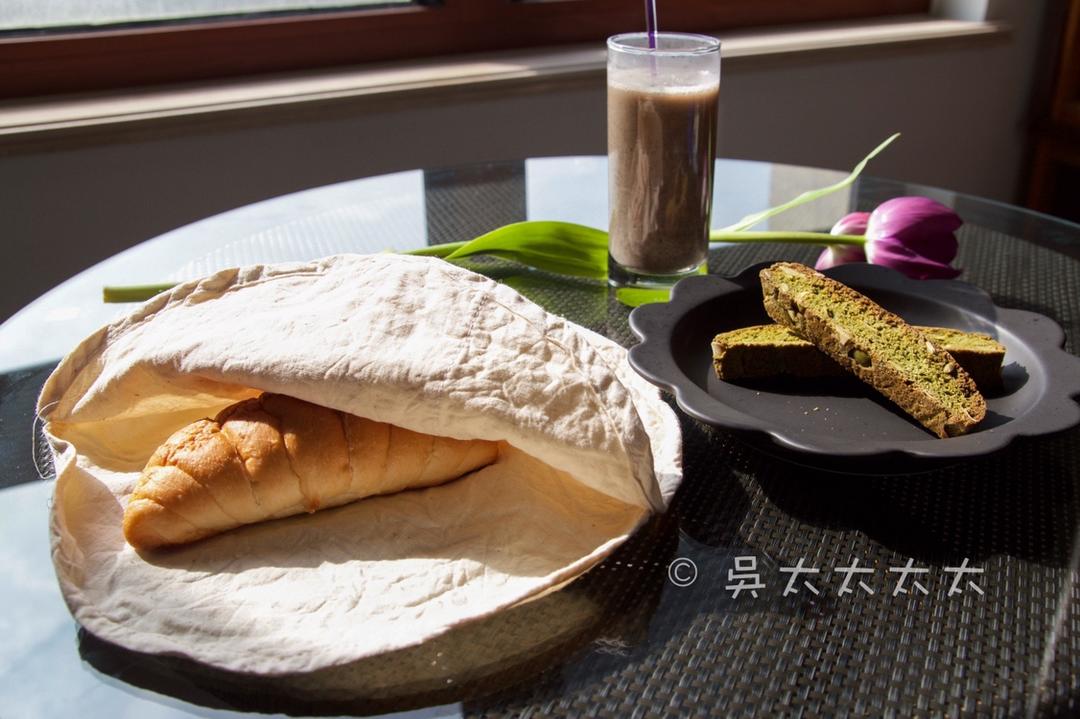 黑麦天然酵母巧克力海盐意式脆饼