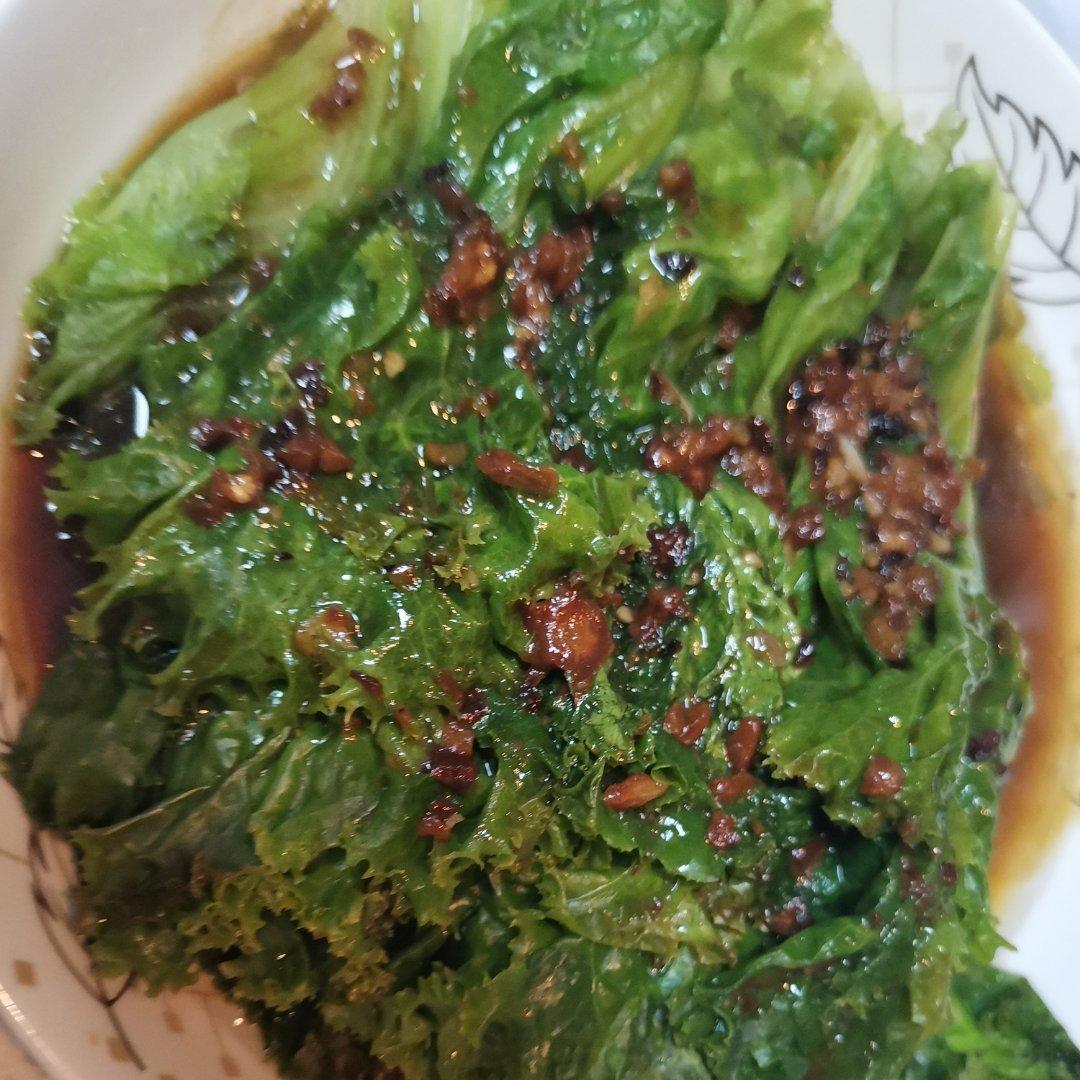 5分钟上桌的蚝油生菜