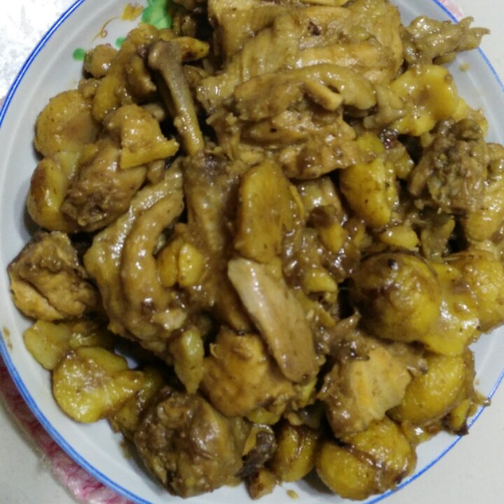 板栗烧鸡腿