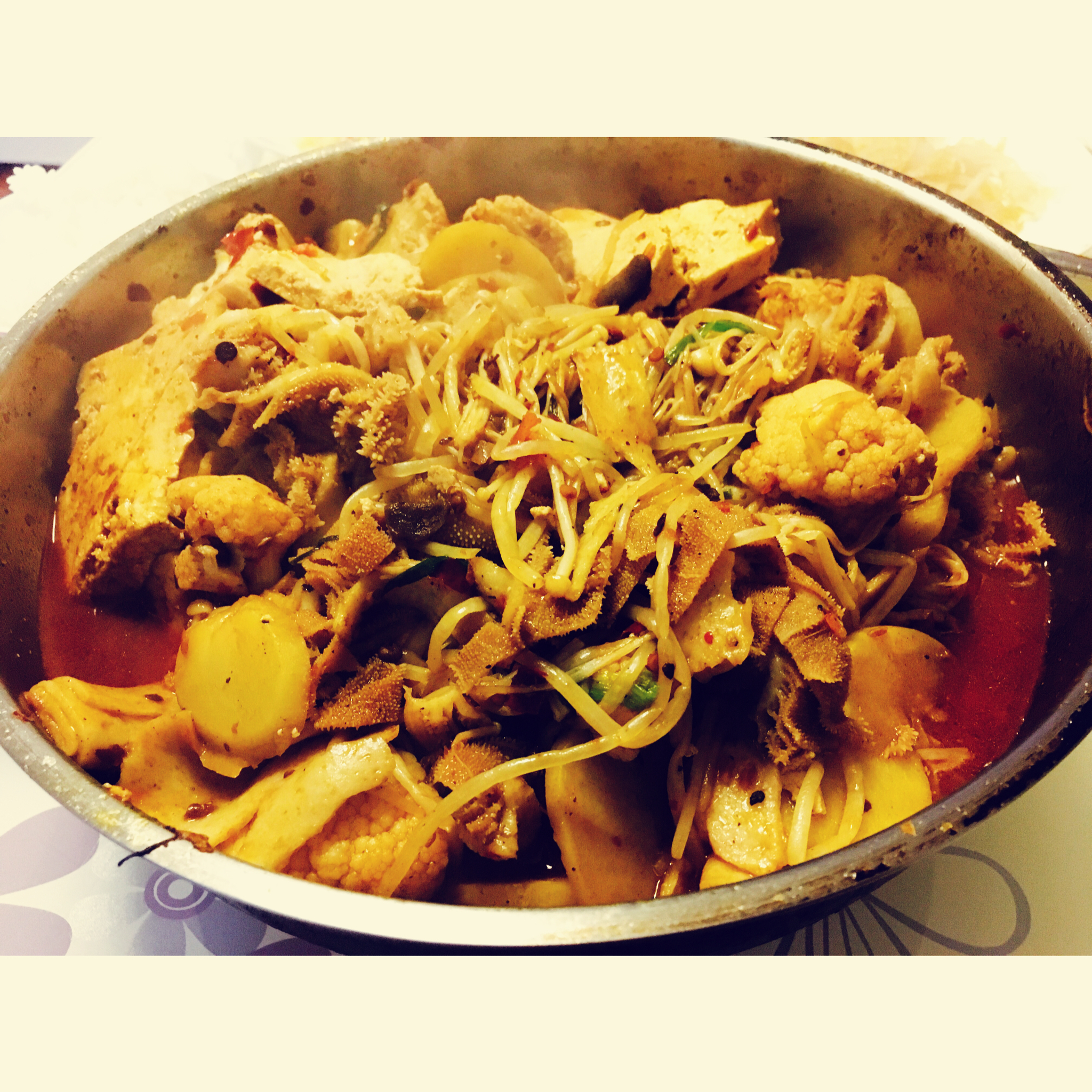 只刷一次锅却已吃到好多肉肉菜：皇城老妈版麻辣香锅