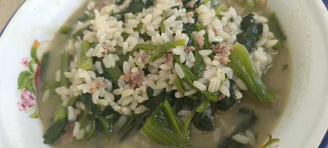 【素食】菠菜粥