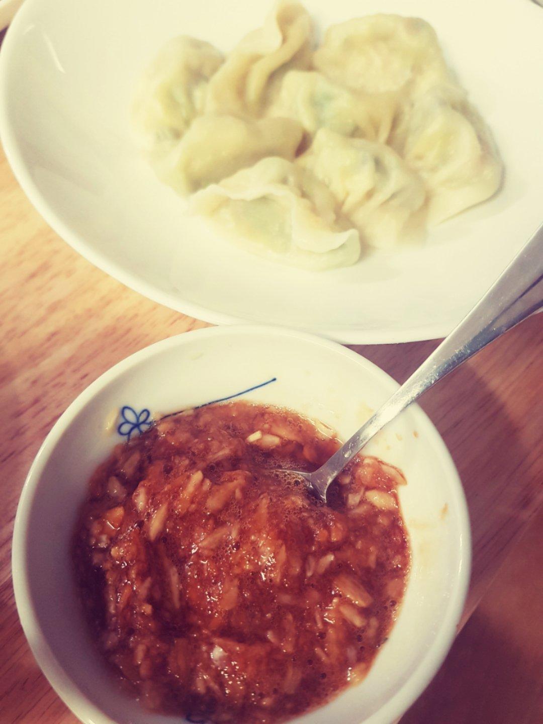 黄瓜鸡蛋木耳素饺子