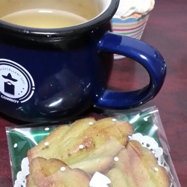抹茶玛德琳蛋糕
