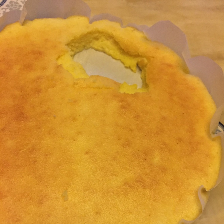 轻乳酪芝士蛋糕6寸#皮黑森林#