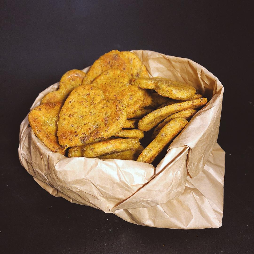 宠物饼干—胡萝卜牛肉燕麦零食饼干～