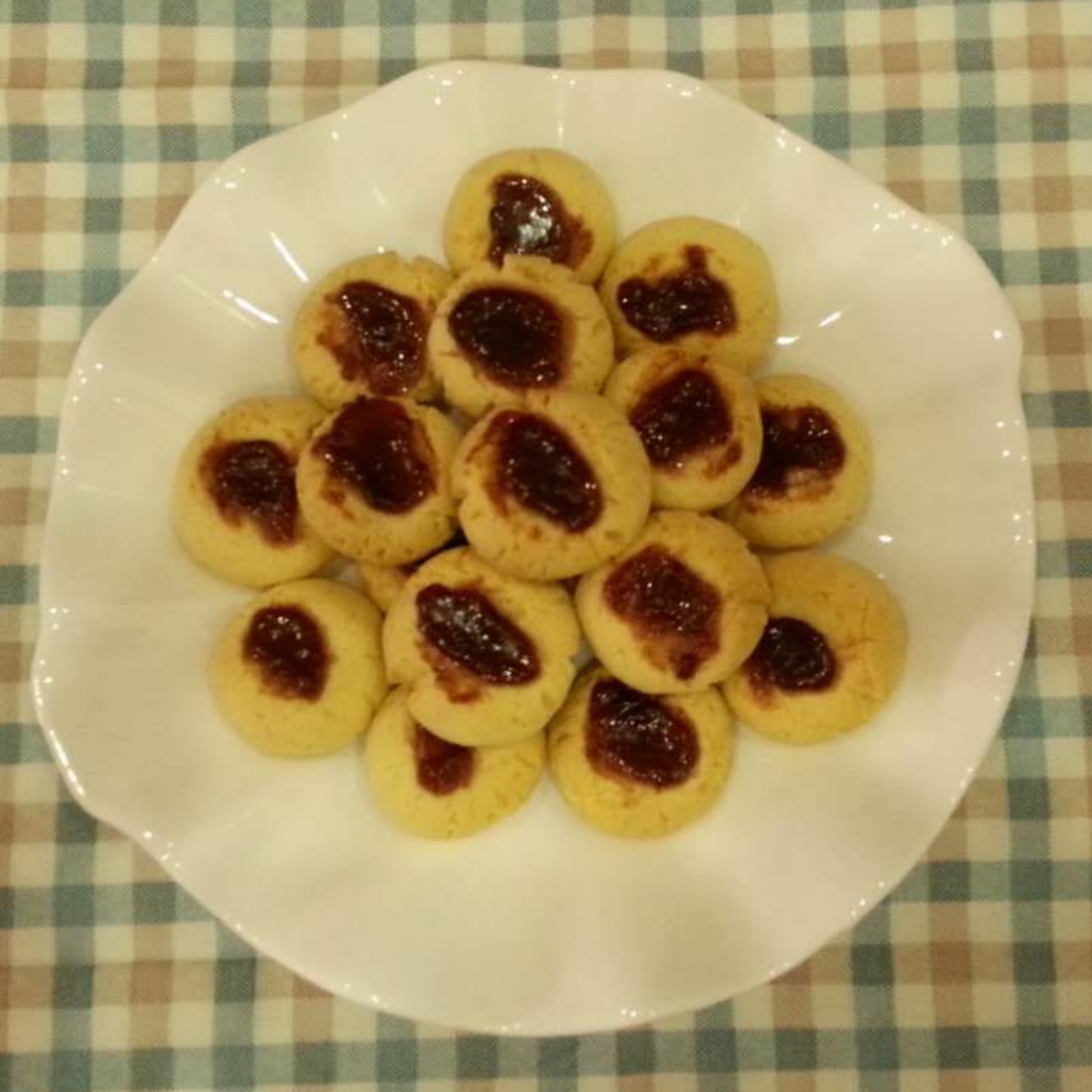 特浓奶香果酱酥饼