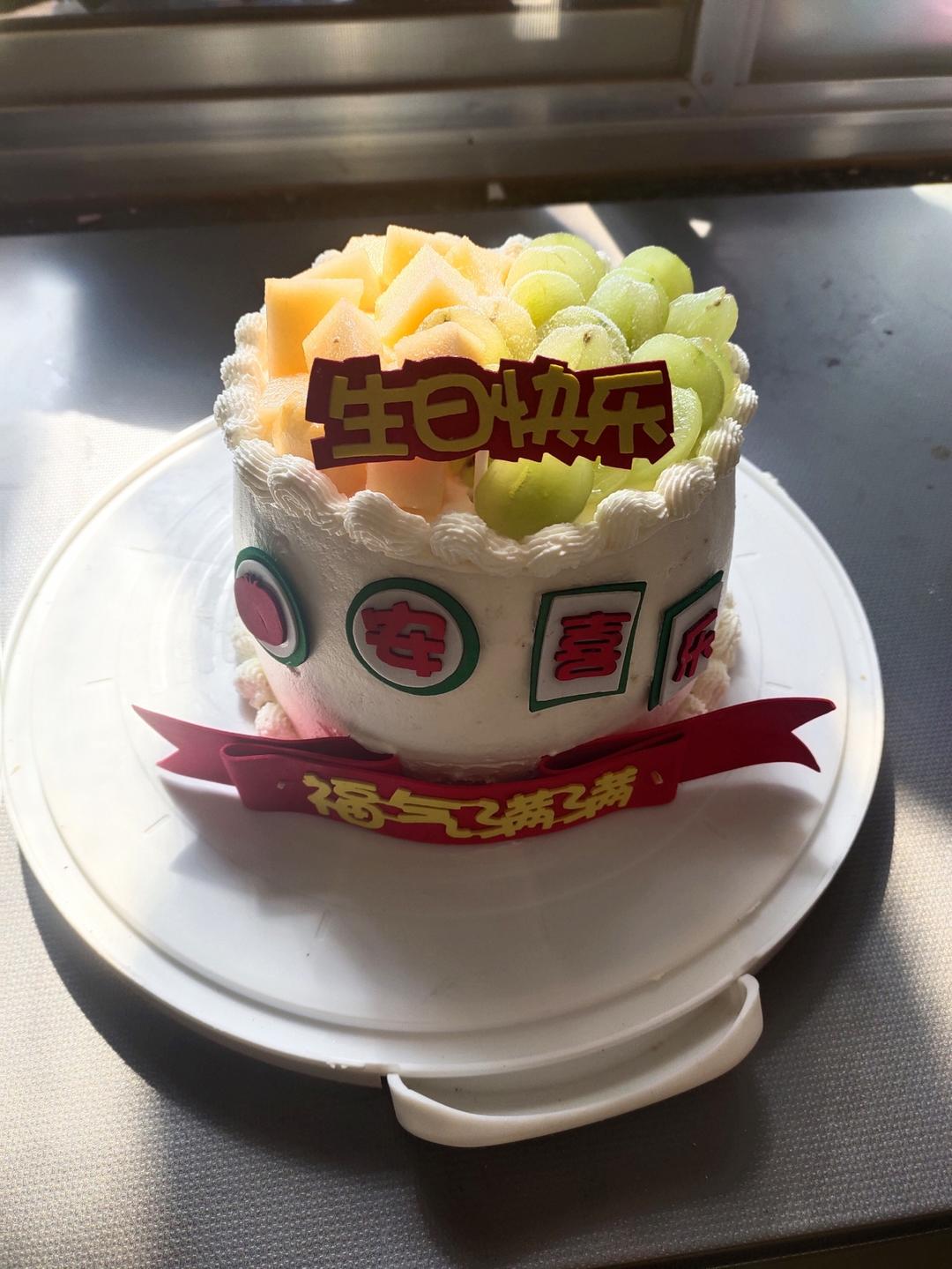 超级简单的味多美同款生日蛋糕（6寸），新手也能高度还原