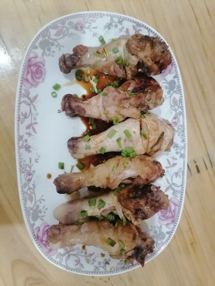 无水葱油鸡