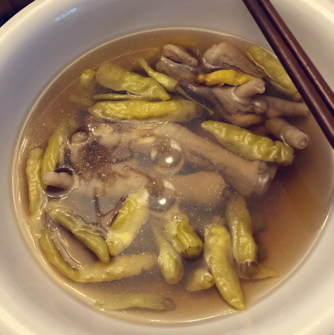 糟卤泡椒鸡爪