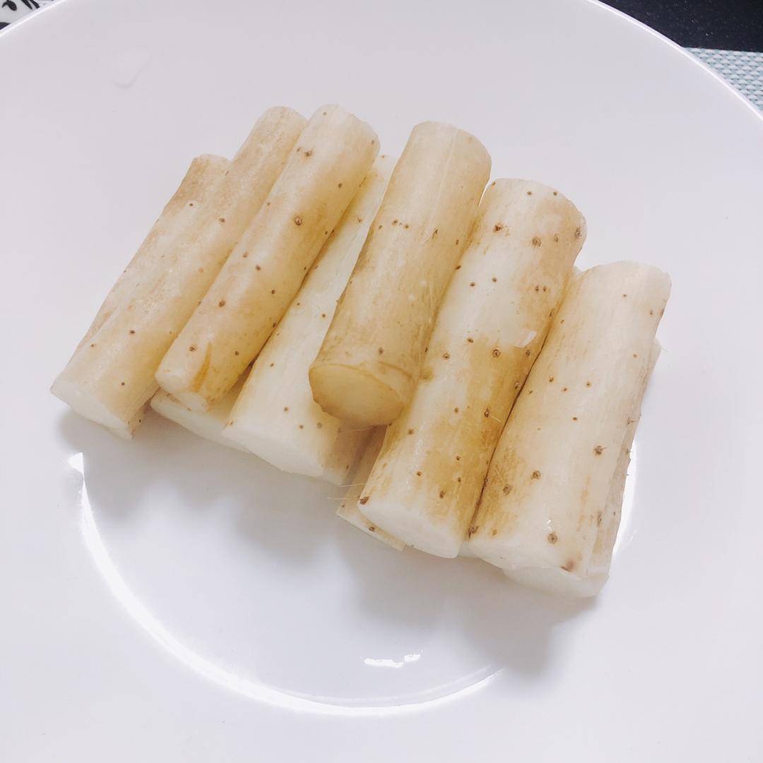 园子1207做的蒸铁棍山药