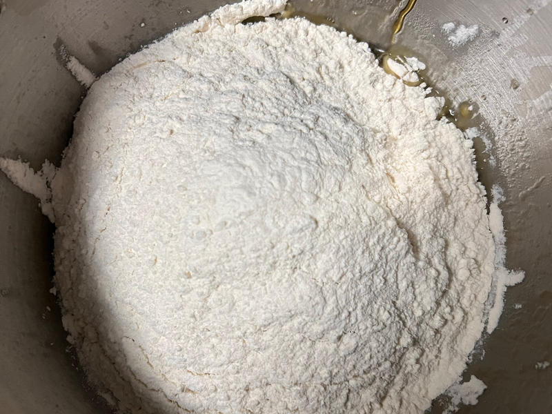 纯奶手撕吐司的做法 步骤1