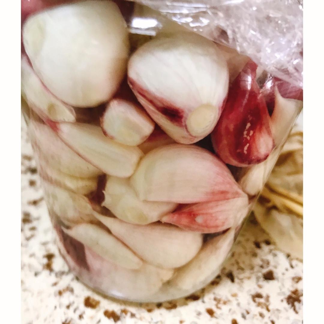 家庭版腌糖蒜