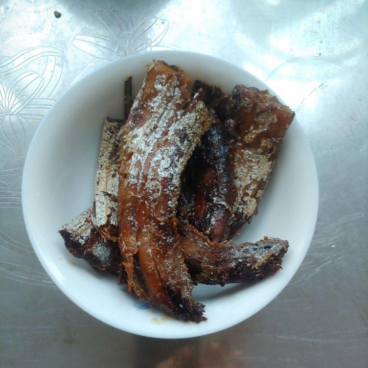 厚德载物zh做的电高压锅版焖酥鱼(带鱼)