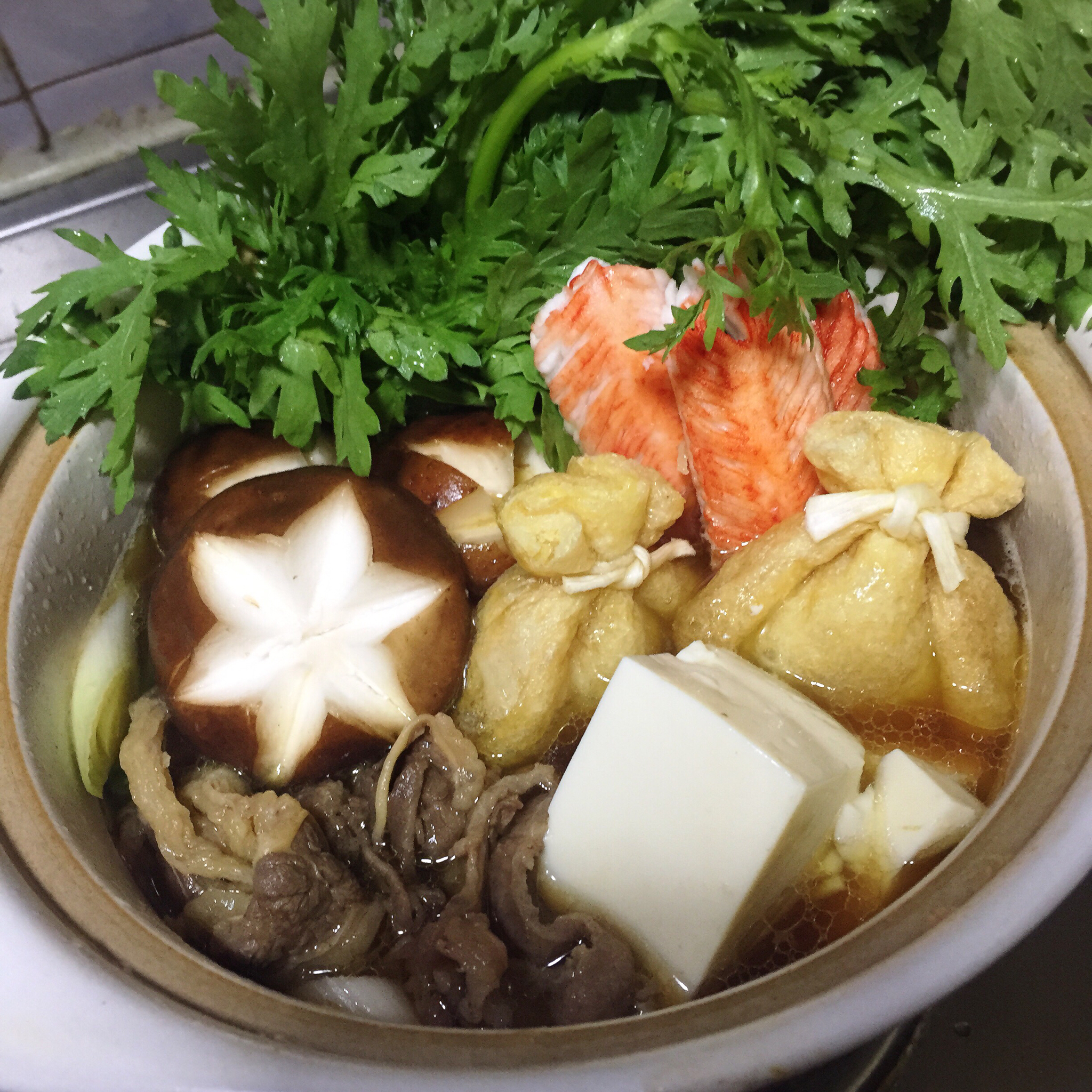 寿喜烧（日式牛肉火锅）