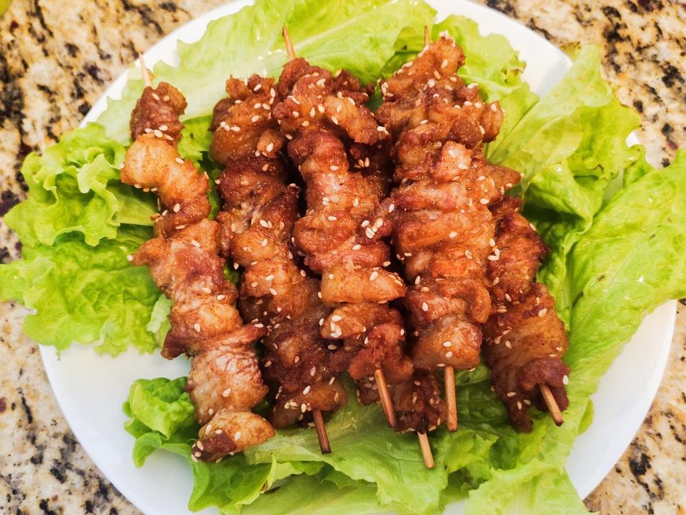 熊熊白白-油炸版 羊肉串/羊肉块